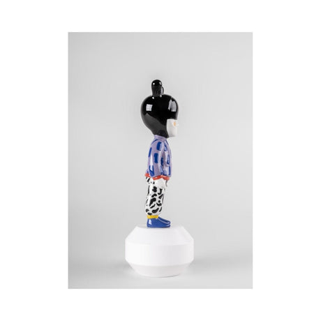 Lladró Scultura The Guest By Camille Walala Little Serie Numerate 30x11cm Porcellana