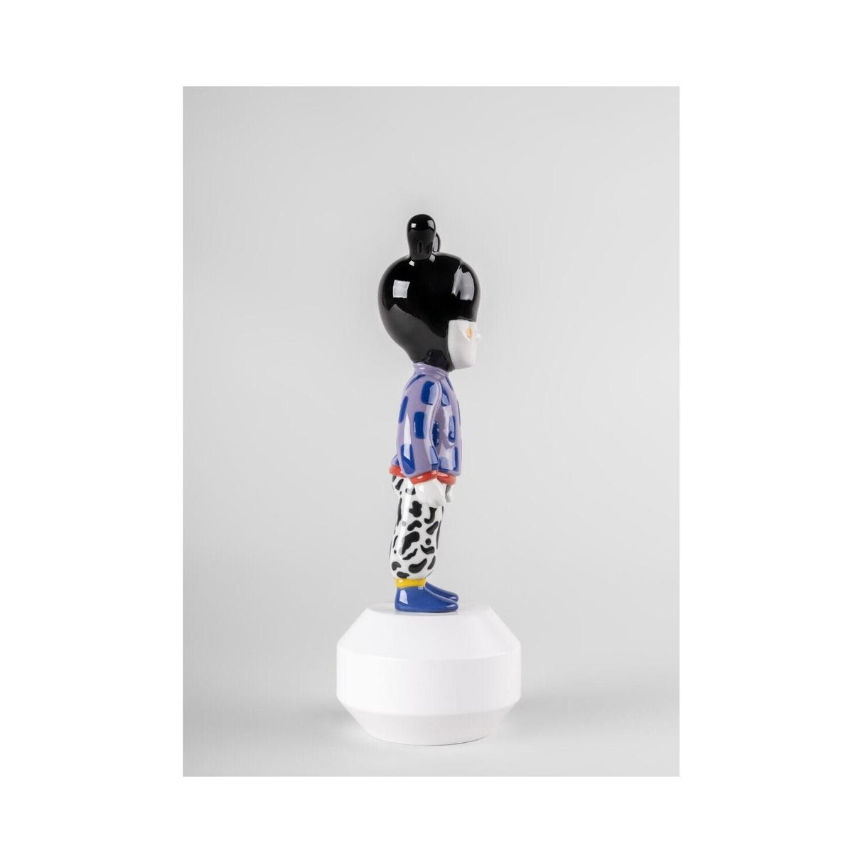 LLADRO' Scultura The Guest By Camille Walala Little Serie Numerate 30x11cm Porcellana