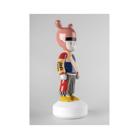 Lladró Scultura The Guest By Camille Walala Big Serie Limitata 52x19cm Porcellana
