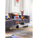 LLADRO' Scultura The Guest By Jade Purple Brown Big Serie Limitata 52x19cm Porcellana