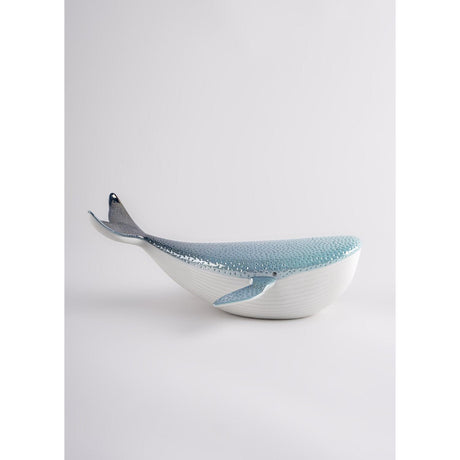 Lladró Figurina Scultura Balena Piccola 11x27cm Porcellana