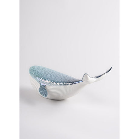 Lladró Figurina Scultura Balena Piccola 11x27cm Porcellana