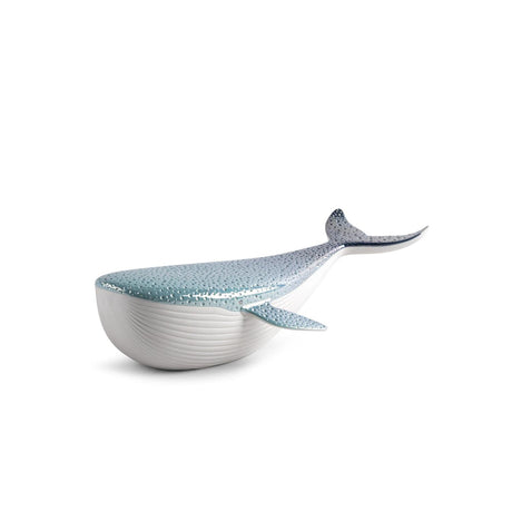 Lladró Figurina Scultura Balena 13x48cm Porcellana