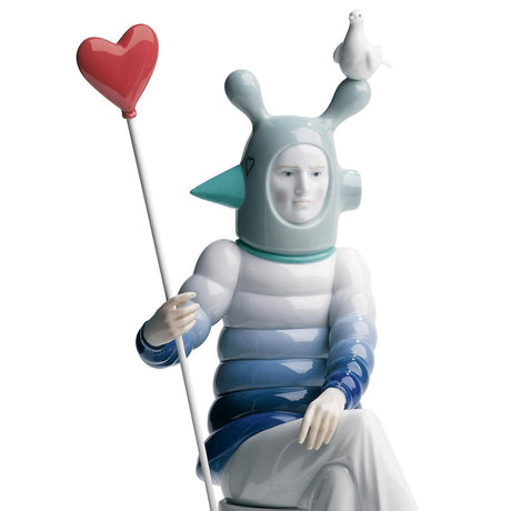 Lladró Scultura The Lover I By Jaime Hayon 38x22cm Porcellana
