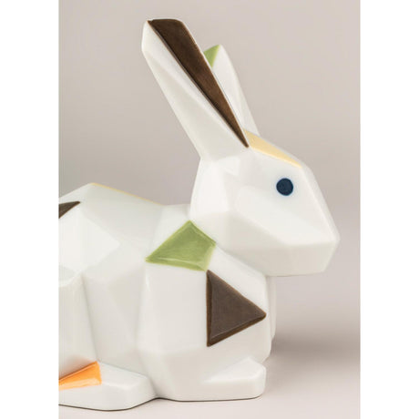Lladró Figurina Coniglio 12x13cm Porcellana