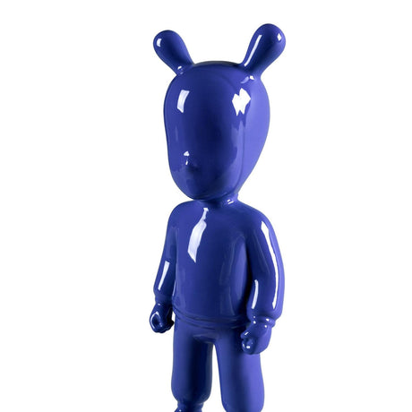 Lladró Scultura The Indigo Blue Guest Modello Piccolo 30x11cm Porcellana