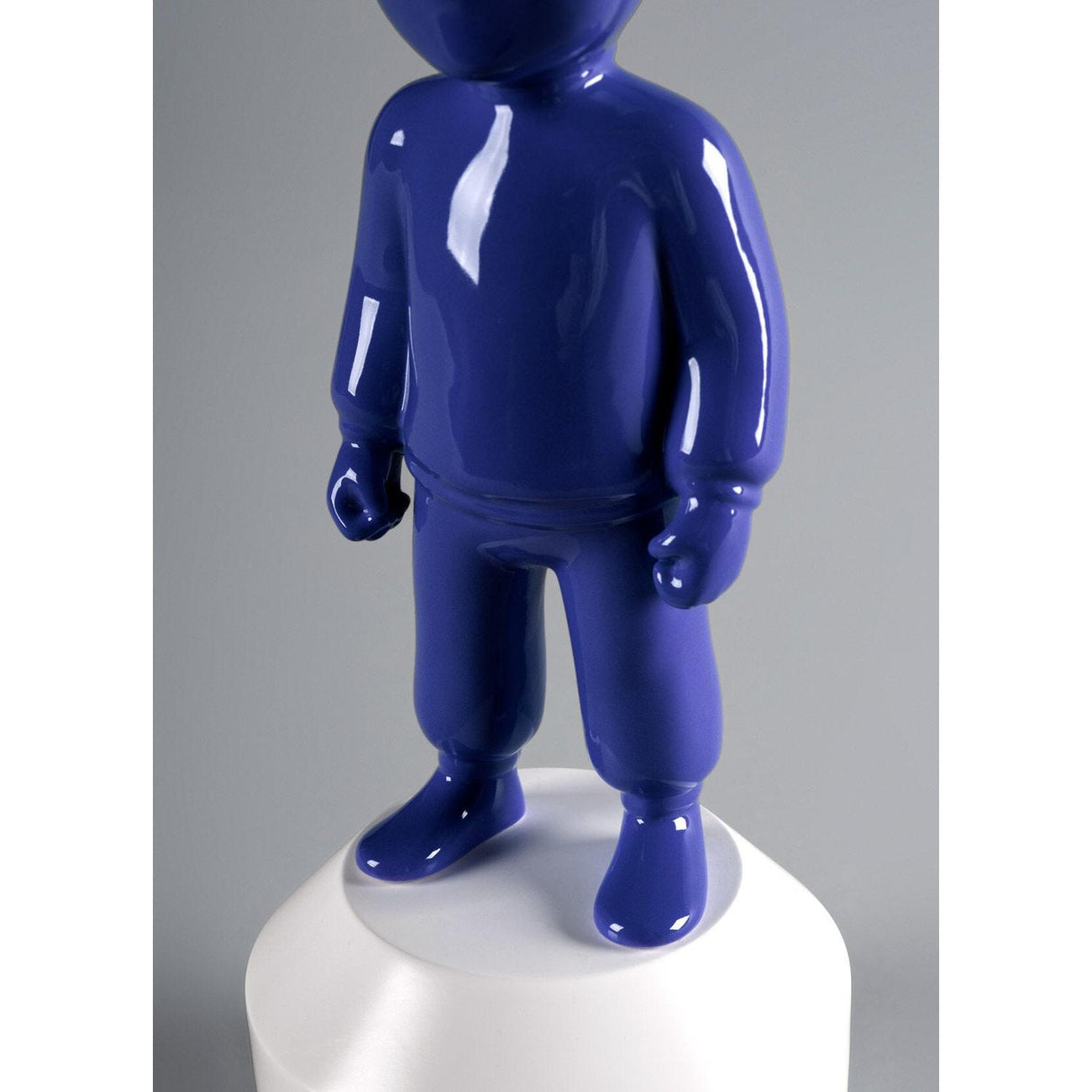 Lladró Scultura The Indigo Blue Guest Modello Piccolo 30x11cm Porcellana