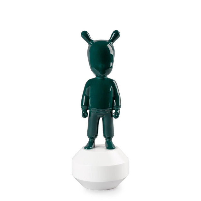 Lladró Scultura The Dark Green Guest Modello Piccolo 30x11cm Porcellana