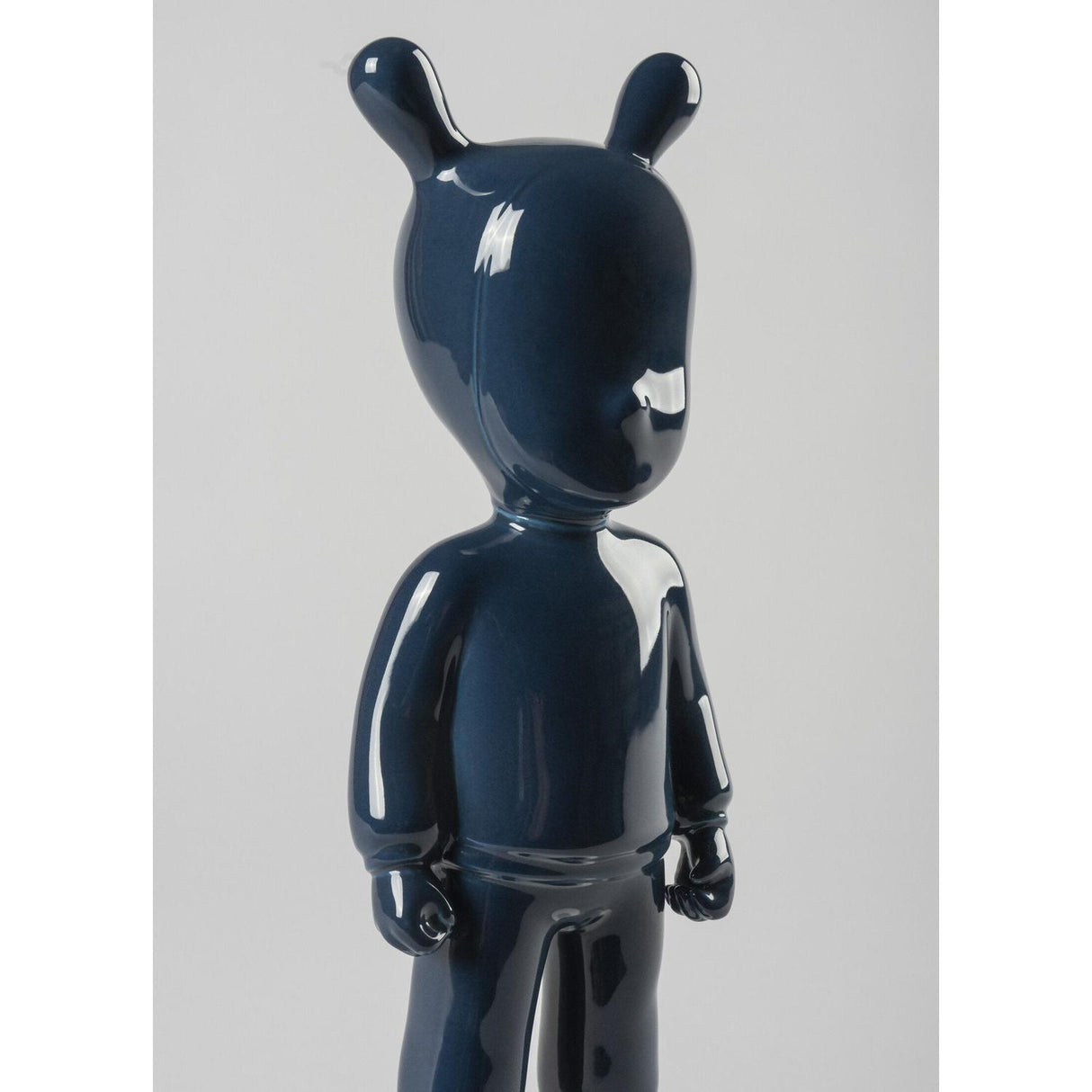 Lladró Figurina The Dark Blue Guest Piccolo 30x11cm Porcellana