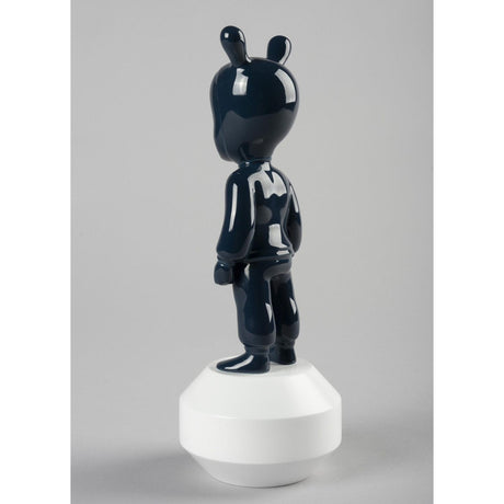 Lladró Figurina The Dark Blue Guest Piccolo 30x11cm Porcellana