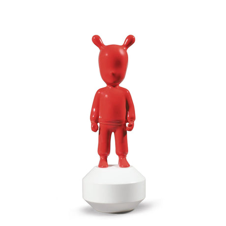 Lladró Figurina The Red Guest Modello Piccolo 30x11cm Porcellana