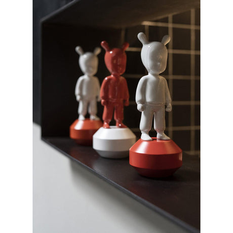 Lladró Figurina The Red Guest Modello Piccolo 30x11cm Porcellana