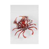 Lladró Scultura Granchio Rosso 14x28cm Porcellana