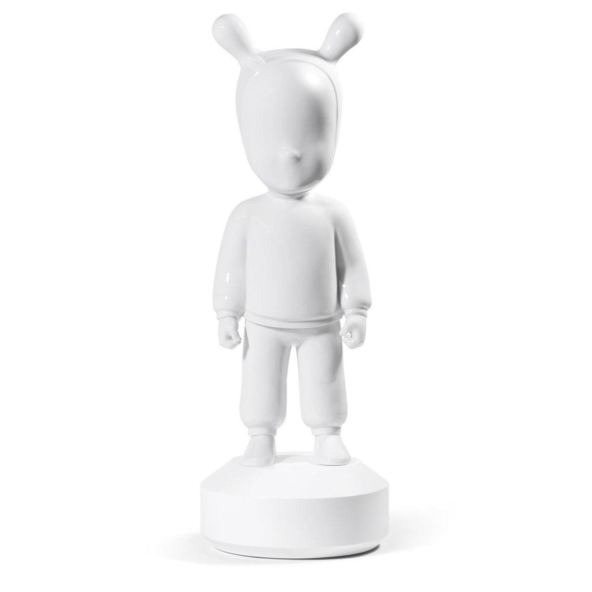 Lladró Figurina The White Guest Modello Grande 52x19cm Porcellana