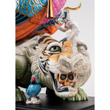 LLADRO' Scultura Ephemeral Treasures Serie Limitata 60x56cm Porcellana