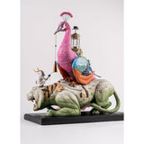 LLADRO' Scultura Ephemeral Treasures Serie Limitata 60x56cm Porcellana