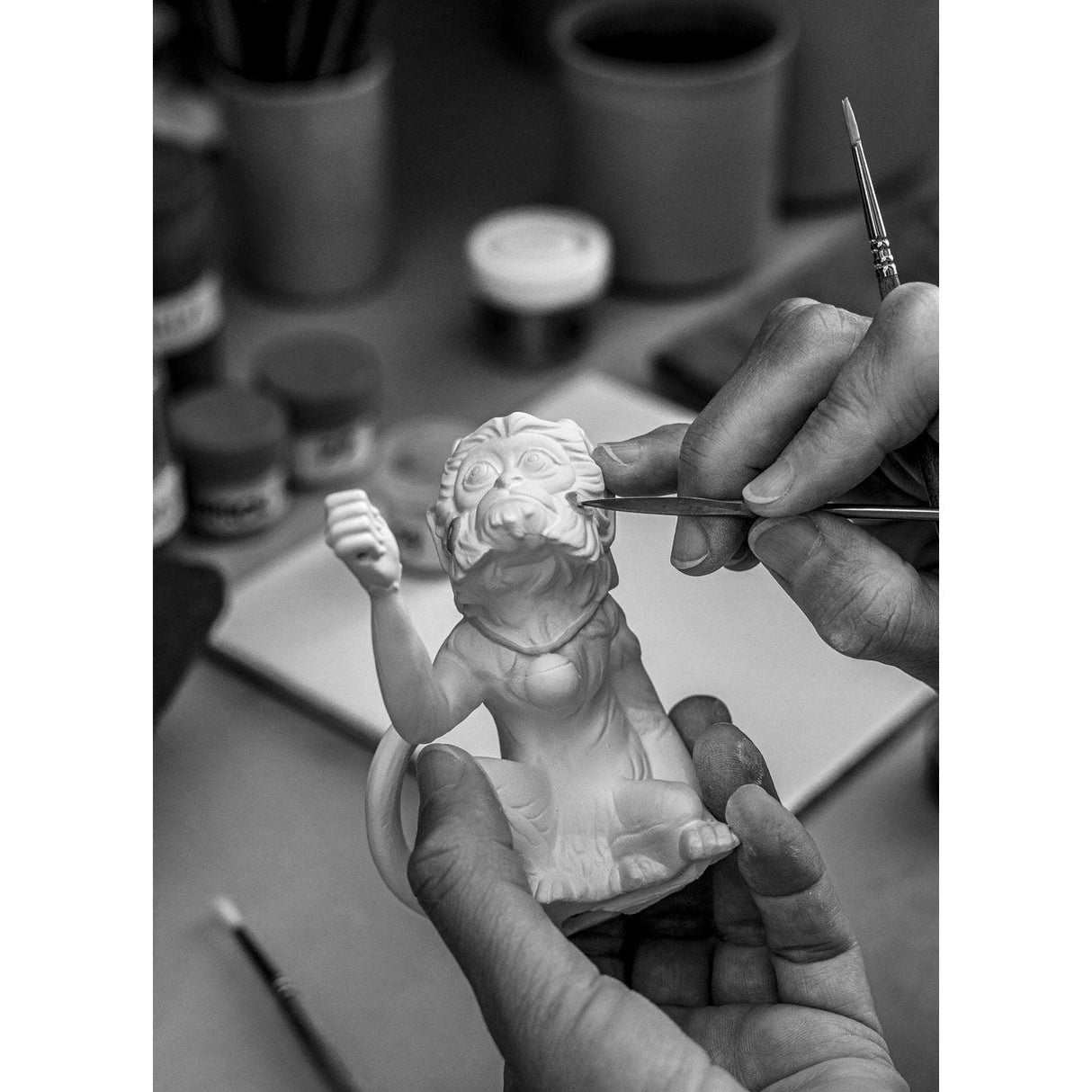 LLADRO' Scultura Ephemeral Treasures Serie Limitata 60x56cm Porcellana