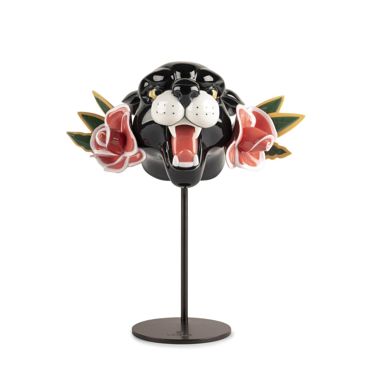 Lladró Figurina Pantera Selvaggia 17x38cm Porcellana