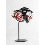 LLADRO' Figurina Pantera Selvaggia 17x38cm Porcellana