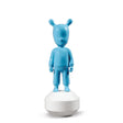 Lladró Figurina The Blue Guest Modello Piccolo 30x11cm Porcellana