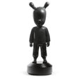 Lladró Figurina The Black Guest Modello Grande 52x19cm Porcellana