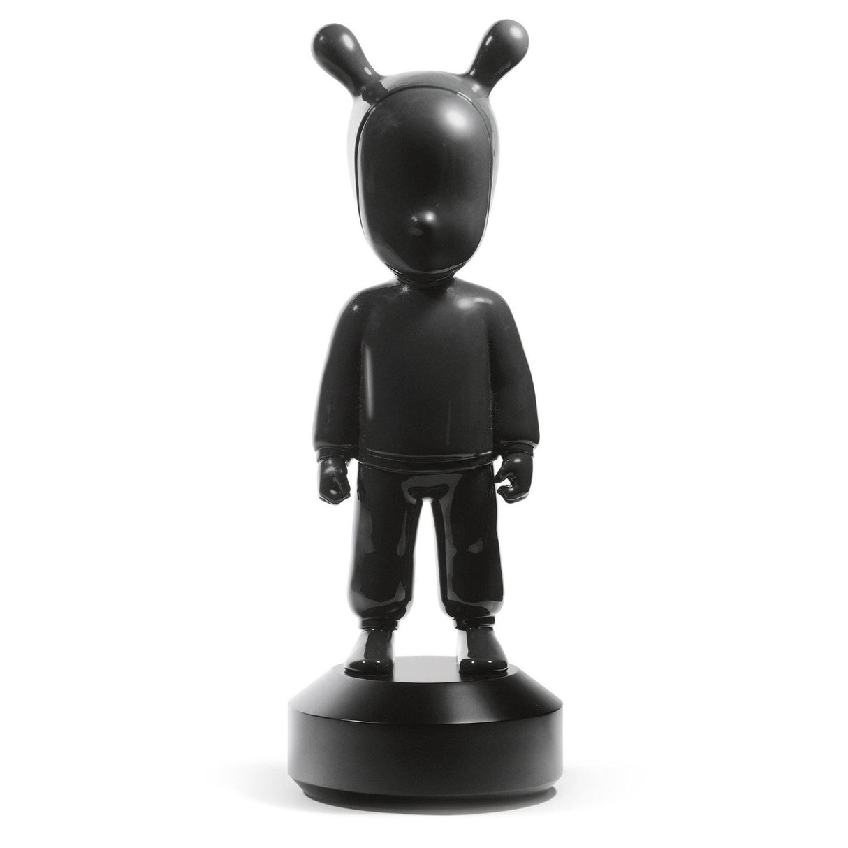 Lladró Figurina The Black Guest Modello Grande 52x19cm Porcellana