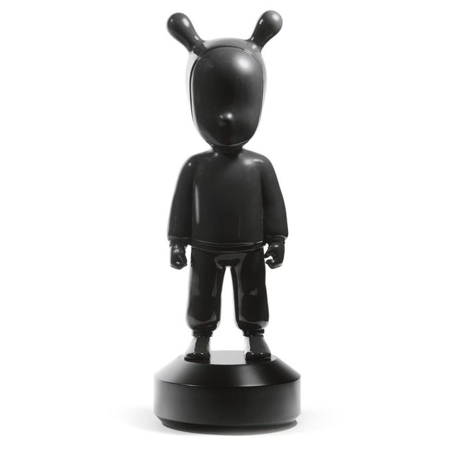 Lladró Figurina The Black Guest Modello Grande 52x19cm Porcellana