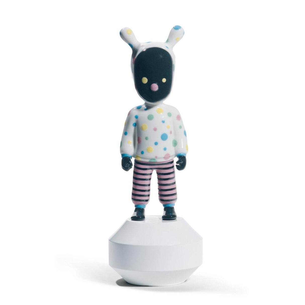 LLADRO' Scultura The Guest By Devilrobots Modello Piccolo Serie Numerate 30x11cm Porcellana
