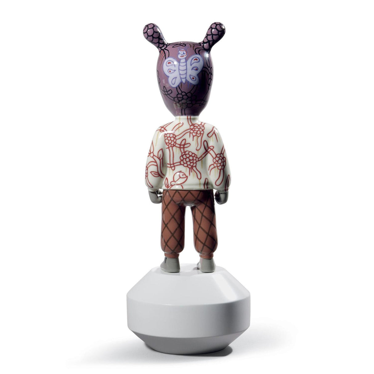 Lladró Scultura The Guest By Gary Baseman Modello Piccolo Serie Numerate 30x11cm Porcellana