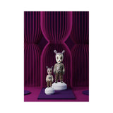 LLADRO' Scultura The Guest By Gary Baseman Modello Piccolo Serie Numerate 30x11cm Porcellana
