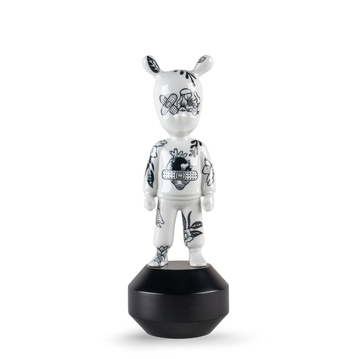 Lladró Scultura The Guest By Henn Kim Little Serie Numerate 30x11cm Porcellana