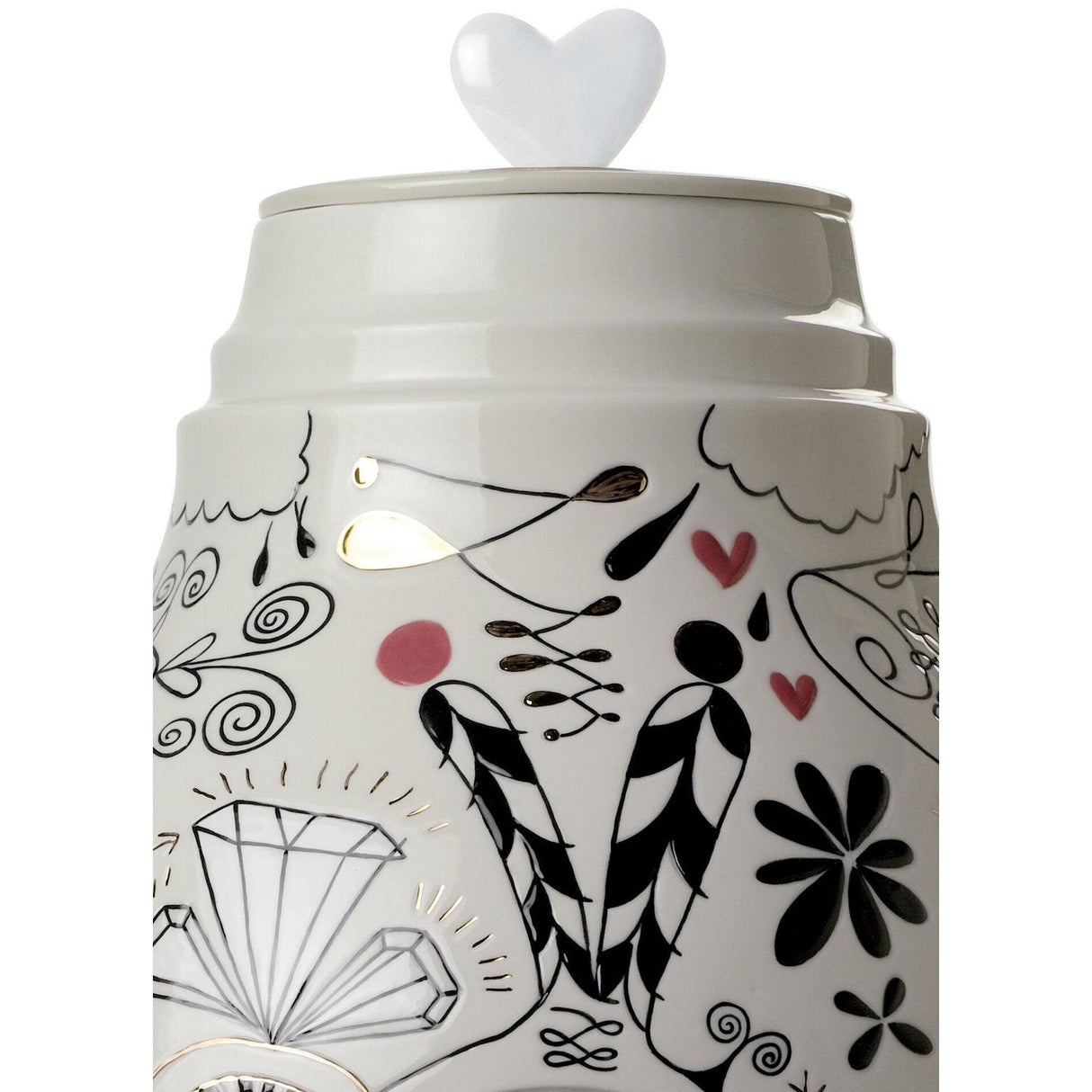 Lladró Medium Conversation Vase Edizione Limitata 47x31cm Porcellana