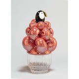 LLADRO' Secchiello da Ghiaccio Toucan Dorato Lucido 41x22cm Porcellana