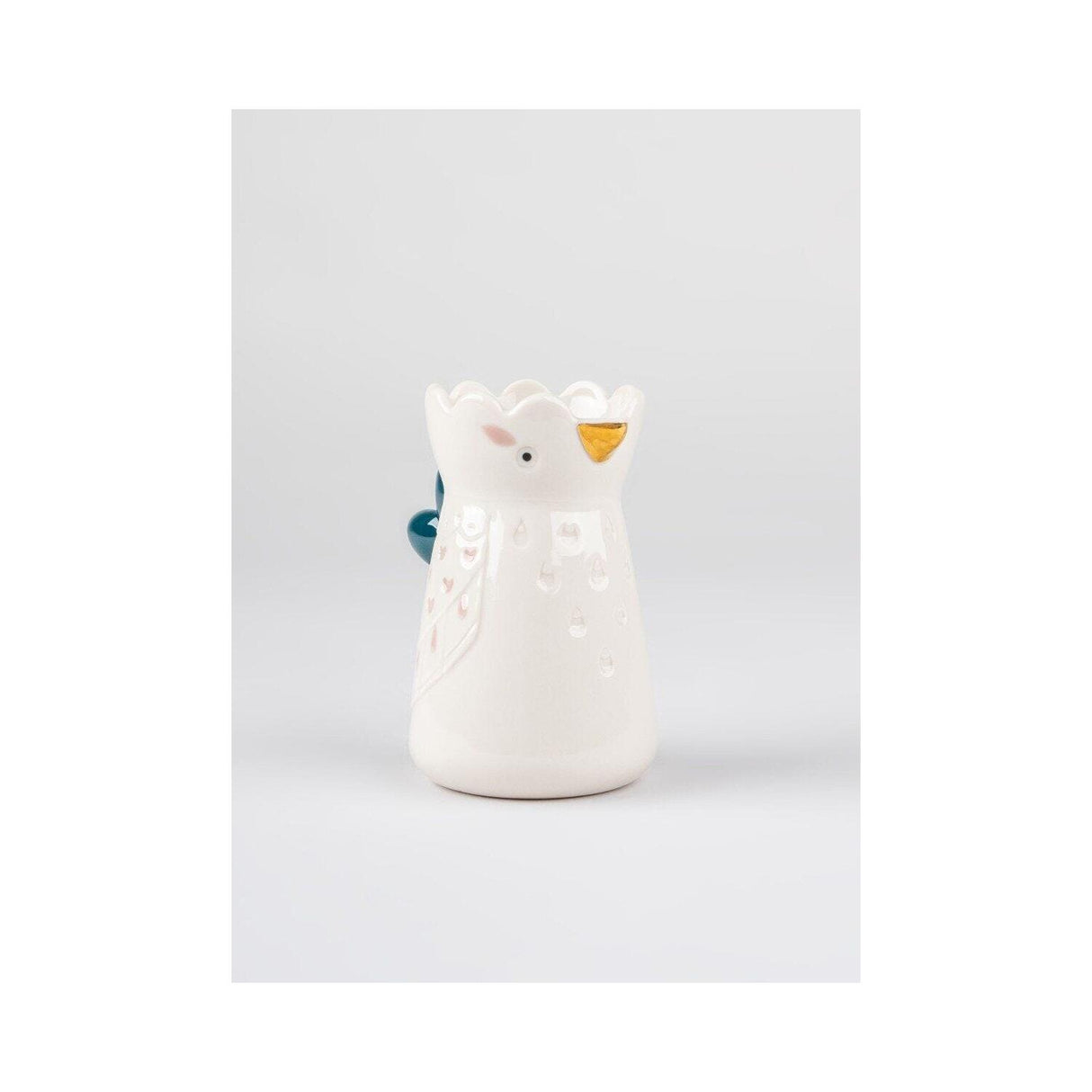 LLADRO' Lattiera Kawki 13x10cm Porcellana