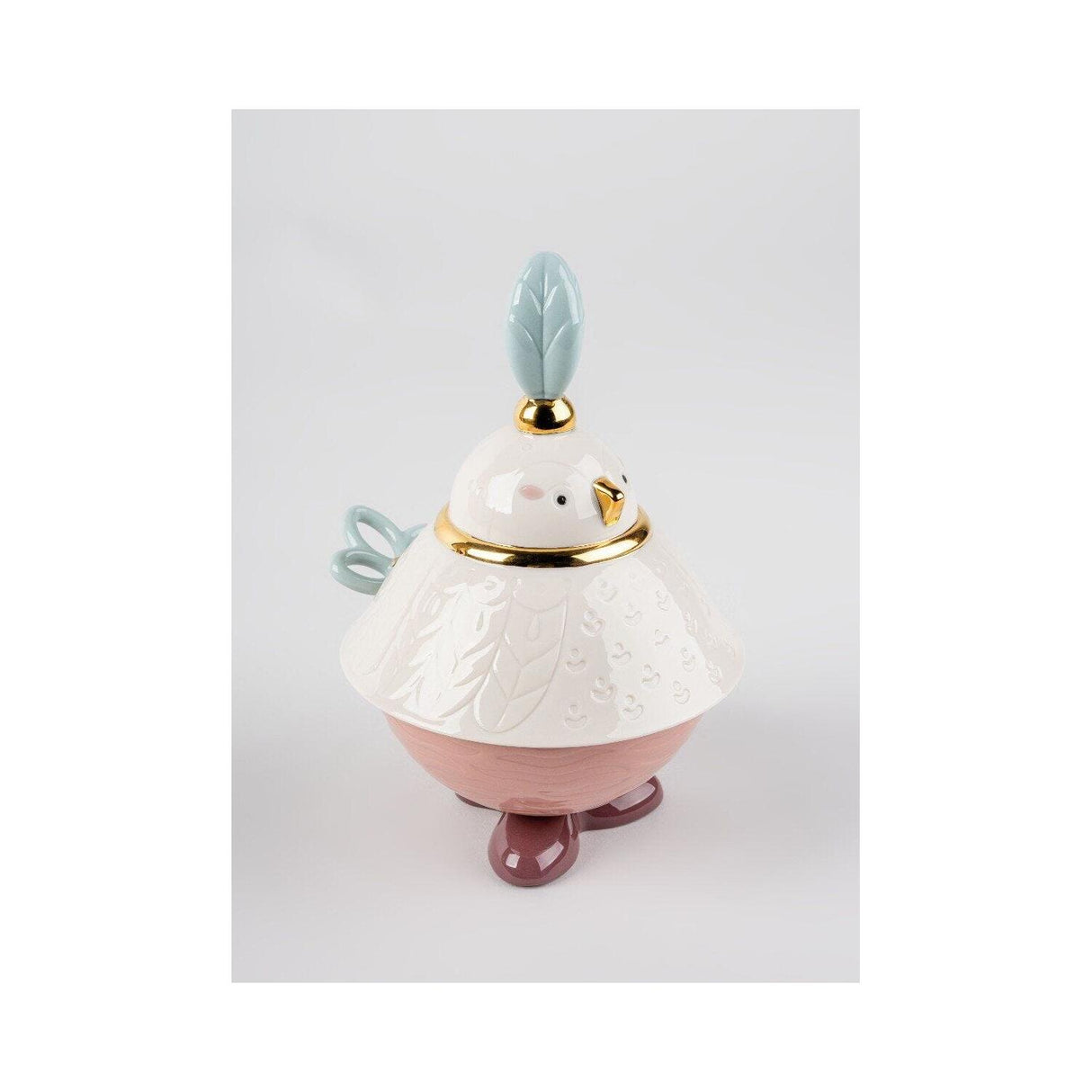 LLADRO' Zuccheriera Kawki 21x14cm Porcellana