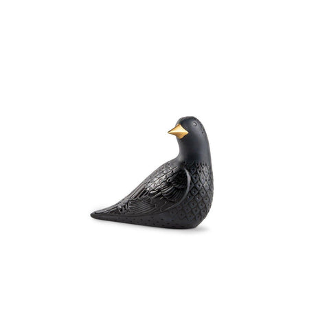 Lladró Figurina Storno II Nero 14x19cm Porcellana
