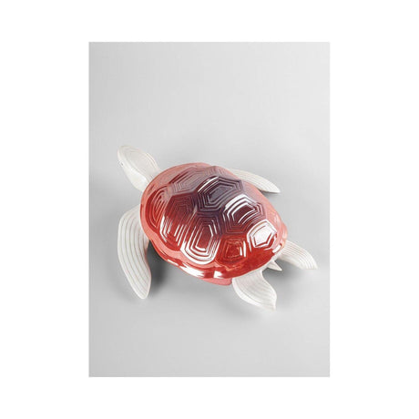 Lladró Scultura Tartaruga 10x36cm Porcellana