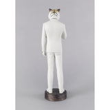 LLADRO' Figura Uomo Tigre 44x14cm Porcellana