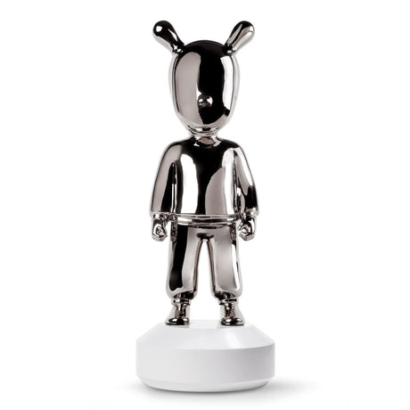 Lladró Scultura The Silver Guest Big 52x19cm Porcellana
