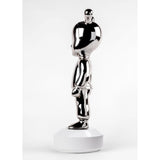 Lladró Scultura The Silver Guest Big 52x19cm Porcellana