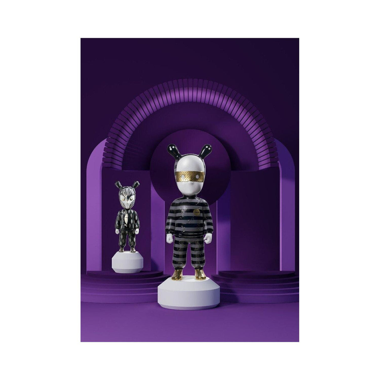 LLADRO' Scultura The Guest By Rolito Modello Piccolo Serie Numerate 30x11cm Porcellana