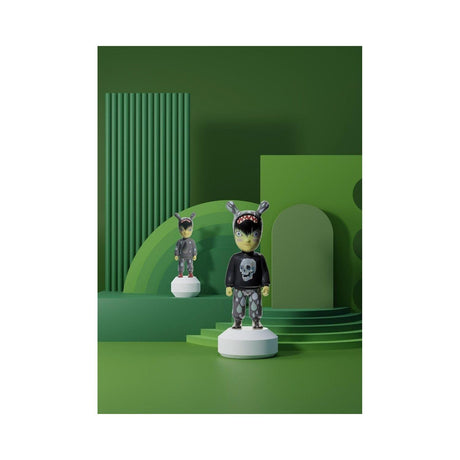 Lladró Scultura The Guest By Tim Biskup Modello Piccolo Serie Numerate 30x11cm Porcellana