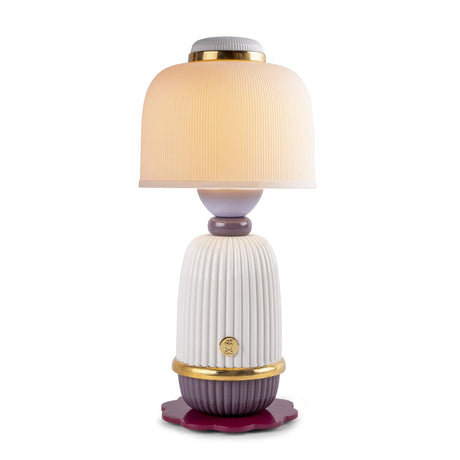 Lladró Lampada Kokeshi Crema 29x13cm Porcellana