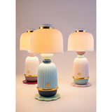 Lladró Lampada Kokeshi Crema 29x13cm Porcellana