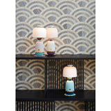 Lladró Lampada Kokeshi Blu 29x13cm Porcellana