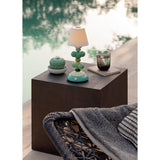 Lladró Lampada da Tavolo Firefly Cactus Verde 30x12cm Porcellana