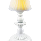 Lladró Lampada da Tavolo Firefly Lotus Bianco 28x12cm Porcellana
