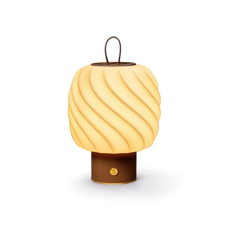 Lladró Ice Cream Lampada Portatile Medium Pelle 26x17cm Porcellana