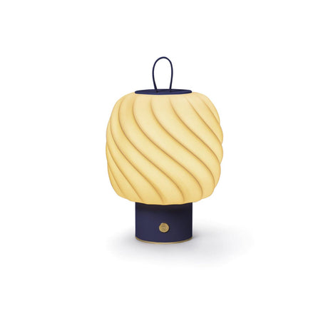 Lladró Ice Cream Lampada da Tavolo Medio Azzurro 26x17cm Porcellana