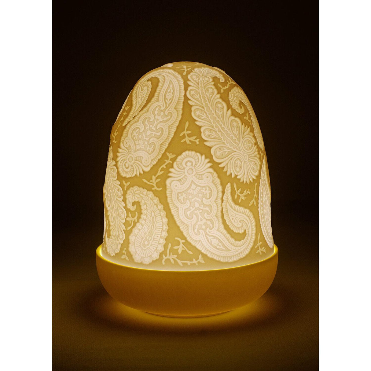 Lladró Lampada da Tavolo Paisley Dome 15x11cm Porcellana